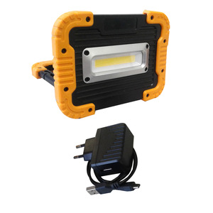 LED PROZEKTOR AKUGA 1000LM 4.4AH 10W IP44 USB LAADIJAGA